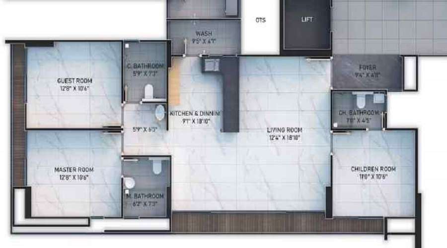 Raghuvir Satva Floor Plan
