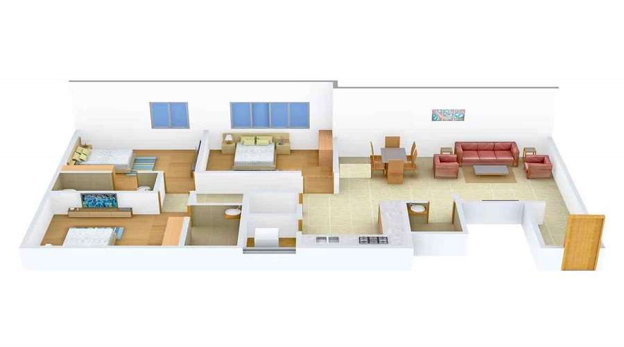 Shakti Ambika Pinacle Floor Plan