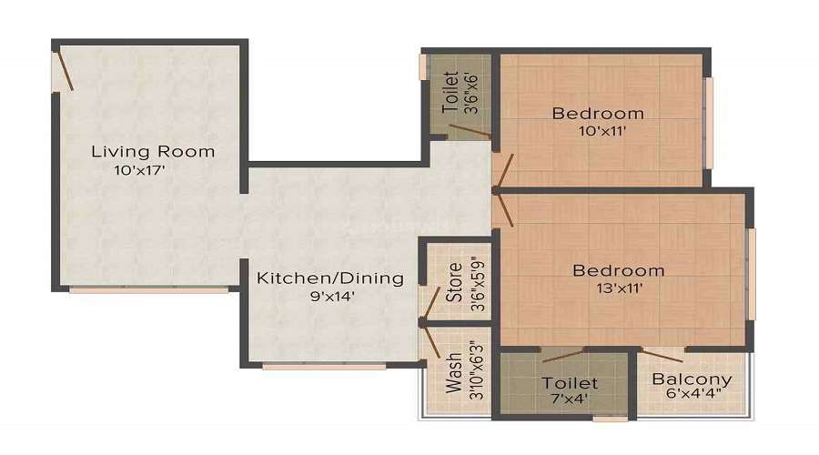 Happy Home Nest Orchid Floor Plan