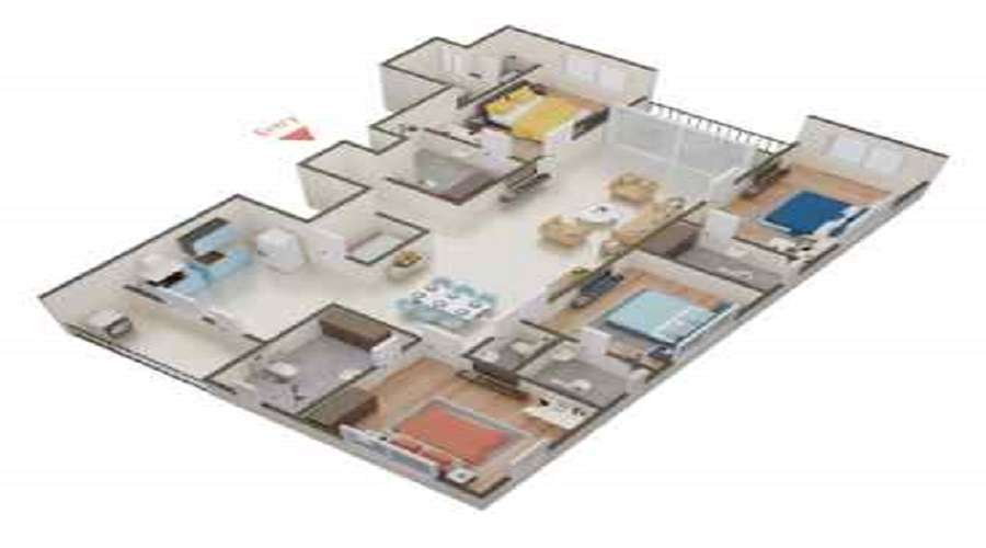 Avadh Erlica Floor Plan