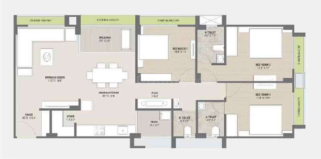 Riddhi Yash Parisar Floor Plan