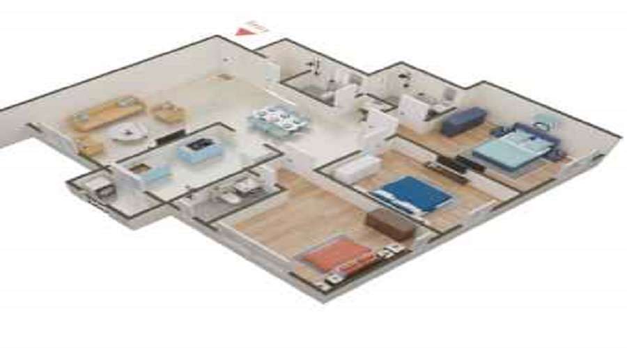 Dhruvi Hrudhya Floor Plan
