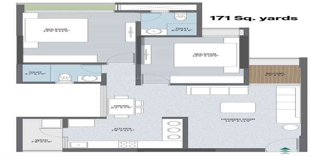 Sky Park By Parmeshwar Floor Plan