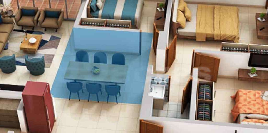 Seven Saamrajya Floor Plan