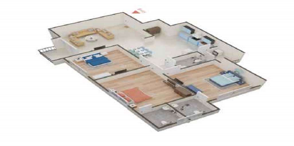 KD Vishakha Elysium Floor Plan