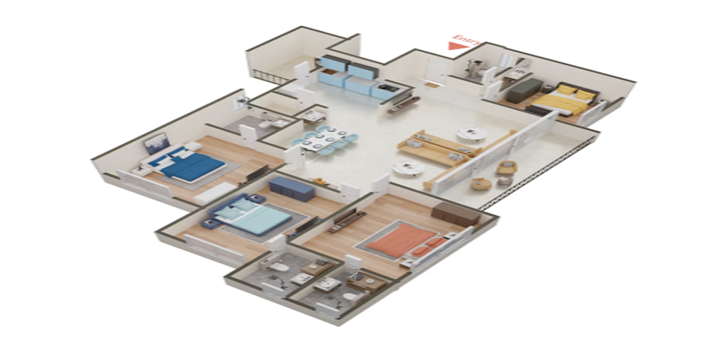 Radhe Kalhar Greens Floor Plan