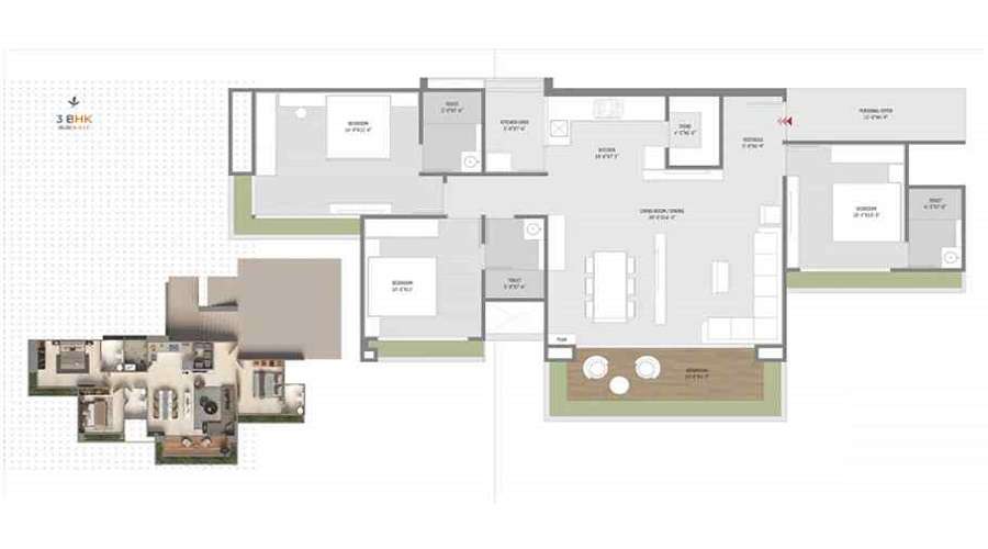 Dobariya Shantam Parmeshwar Floor Plan