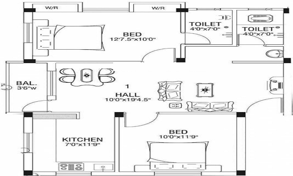 AJ Sunshine Floor Plan