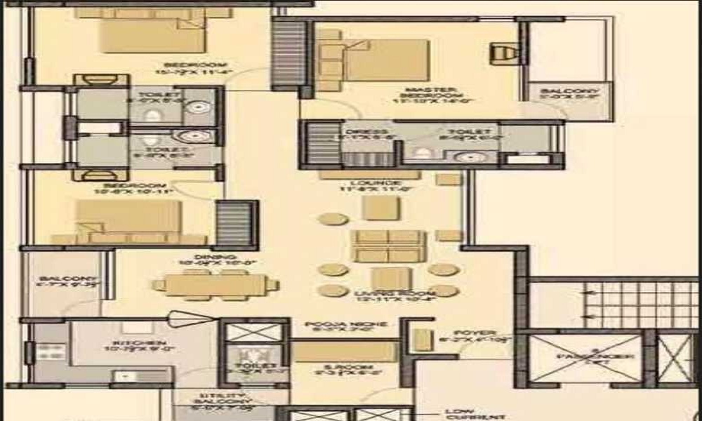 Akshaya Akshaya Metropolis Floor Plan