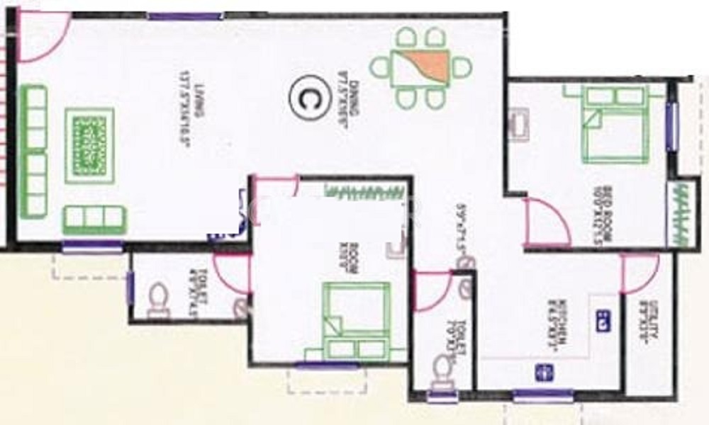 Antony Blossom Floor Plan