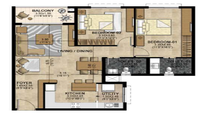 RMZ Corp Marq Floor Plan