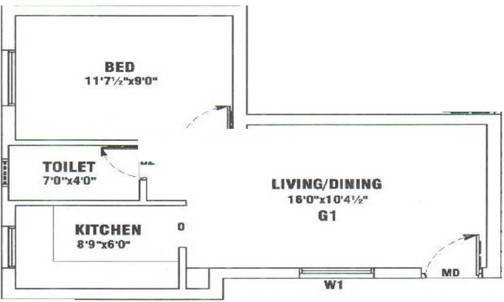 AP Ashvantha 2 Floor Plan