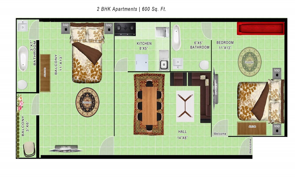 Arun Estancia Mini Floor Plan