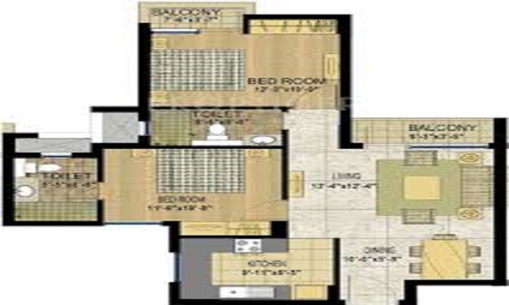Arun Ragamalika Phase II Floor Plan