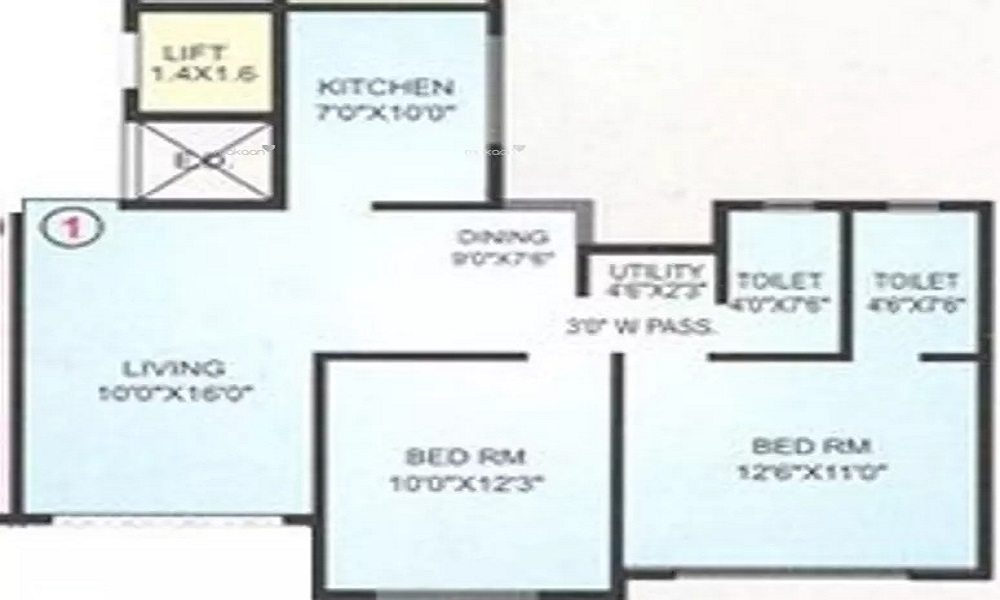 Ayya Ganga Floor Plan