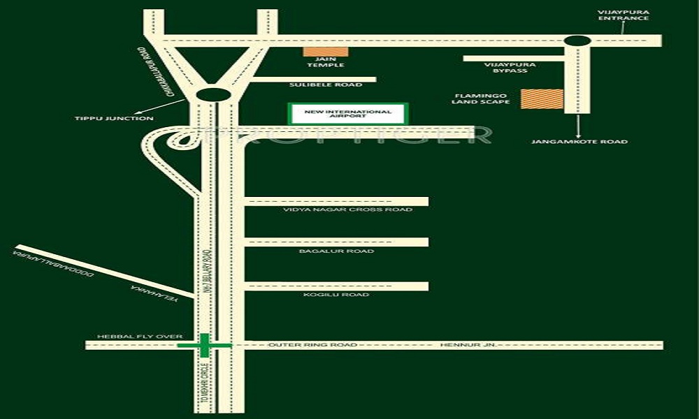 Flamingo Amity Green Field