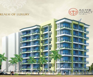 2 BHK  1140 Sqft Apartment for sale in  Acme Legacy in Vile Parle West