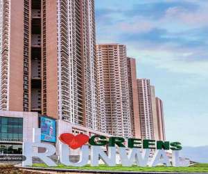 3 BHK  1110 Sqft Apartment for sale in  Runwal Greens in Mulund