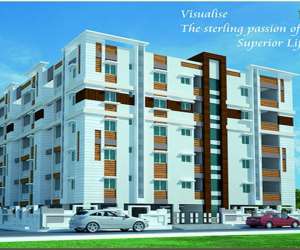 3 BHK  1142 Sqft Apartment for sale in  Shriya Ambience in Kothapet