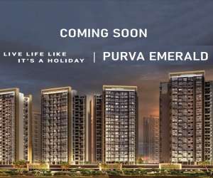 2 BHK  899 Sqft Apartment for sale in  Purva Emerald Bay in Keshav Nagar