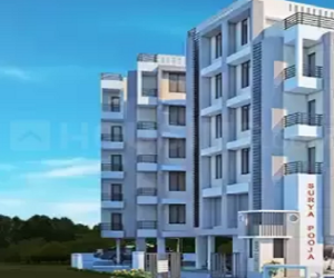 2 BHK  990 Sqft Apartment for sale in  Raj Radhe Avenue 3 in Ghodsar