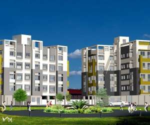 1 BHK  761 Sqft Apartment for sale in  Chakraborty Anjali Green in New Town