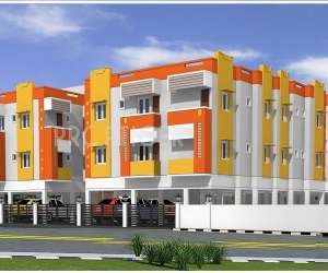 2 BHK  850 Sqft Apartment for sale in  Crest Crest Kyne Phase 1 in Perumattunallur