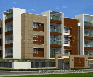 3 BHK  1550 Sqft Apartment for sale in  KCee Sri Vidya in East Ashok Nagar