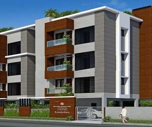 3 BHK  1504 Sqft Apartment for sale in  India Kanakadhara in Besant Nagar