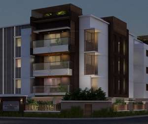 3 BHK  1610 Sqft Apartment for sale in  India The Adair Aery in Adyar