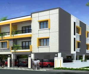 2 BHK  905 Sqft Apartment for sale in  MSP Homes Chennai Adambakkam in Alandur