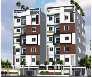 2 BHK  1044 Sqft Apartment for sale in  Arihant Kalayika Residency in Bolarum