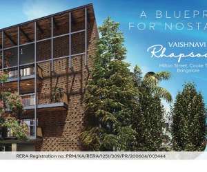 4 BHK  3147 Sqft Apartment for sale in  Vaishnavi Rhapsody in Cooke Town