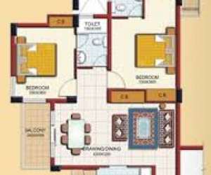 3 BHK  1470 Sqft Apartment for sale in  Ramprastha Pearl Square in Vaishali