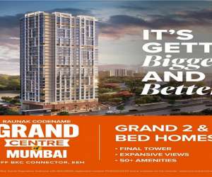 3 BHK  990 Sqft Apartment for sale in  Raunak Codename Grand Centre, Mumbai in Sion