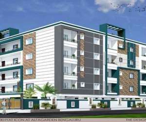 3 BHK  1100 Sqft Apartment for sale in  Vikhyath Icon in Krishnarajapuram