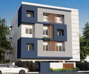 2 BHK  850 Sqft Apartment for sale in  Sri Jaishanthi Palacio in Thiruvanmiyur