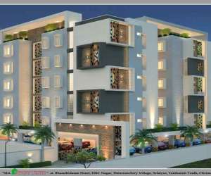 3 BHK  1277 Sqft Apartment for sale in  Orville in East Tambaram