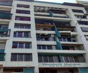 1 BHK  700 Sqft Apartment for sale in  Goodwill Mansion in Vashi